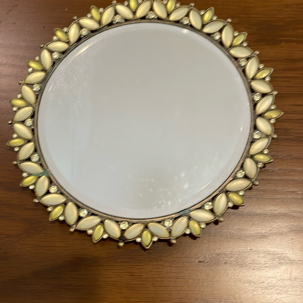 Vintage Vanity Mirror Tray